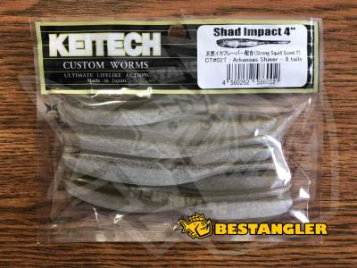 Keitech Shad Impact 4" Arkansas Shiner - CT#02