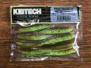 Keitech Shad Impact 4" Motoroil / Chartreuse - CT#14