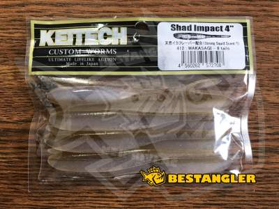 Keitech Shad Impact 4" Wakasagi - #412