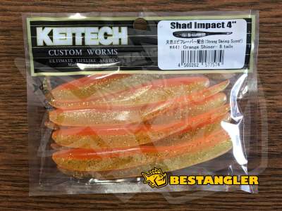 Keitech Shad Impact 4" Orange Shiner - #441