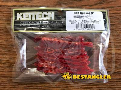 Keitech Hog Impact 3" Delta Craw - #407