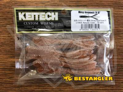 Keitech Hog Impact 3.5" Natural Craw - CT#04