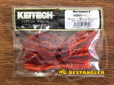 Keitech Hog Impact 4" Delta Craw - #407