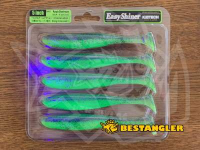 Keitech Easy Shiner 5" Purple Chartreuse - BA#03 - UV