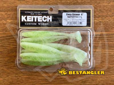 Keitech Easy Shiner 4" Sakura White - LT#01