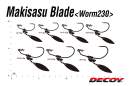 DECOY Worm 230 Makisasu Blade #1/0 2.5g - 404867