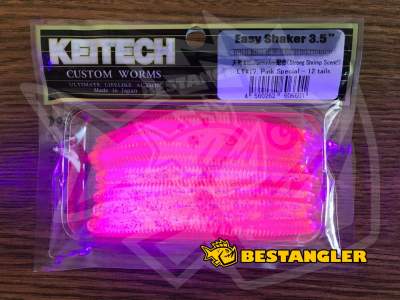 Keitech Easy Shaker 3.5" Pink Special - LT#17 - UV