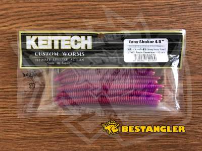 Keitech Easy Shaker 4.5" Purple Chameleon - LT#13