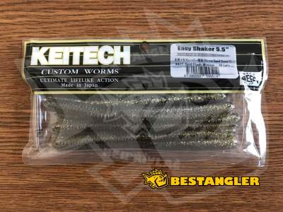 Keitech Easy Shaker 5.5" Gold Flash Minnow - #417