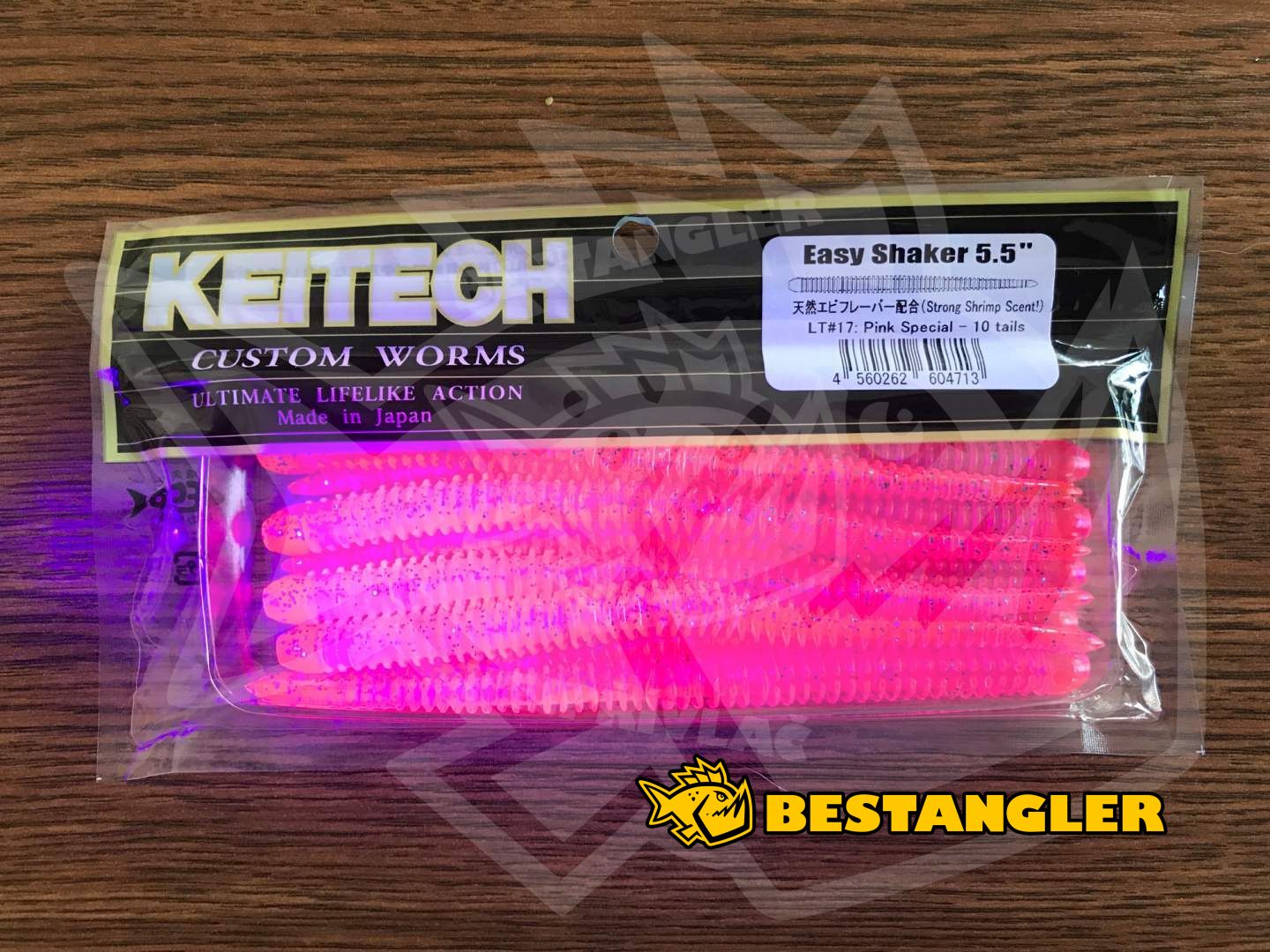 KEITECH EASY SHAKER Soft Lure Drop Shot Strong Scent Made in Japan Fishing Bait 