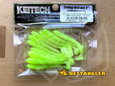 Keitech Swing Impact 2" Toxic Chart - LT#25