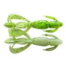 Keitech Crazy Flapper 3.6" Chartreuse Pepper Shad - CT#30