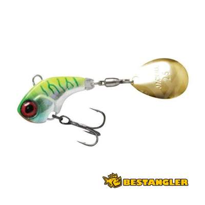 Jackall Deracoup 26 mm 10 g HL Chartreuse Back Tiger