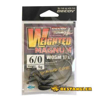 DECOY Worm 126 Weighted Magnum #6/0