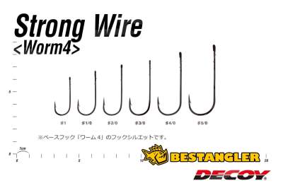 DECOY Worm 144 Flippin' Straight #5/0 - 817254