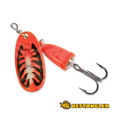 Spinner Blue Fox Vibrax Fluorescent #4 OCW - BFF4 OCW