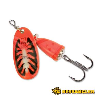 Spinner Blue Fox Vibrax Fluorescent #4 OCW