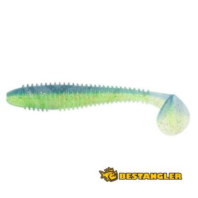 Keitech FAT Swing Impact 3.3" Lime / Blue - CT#26