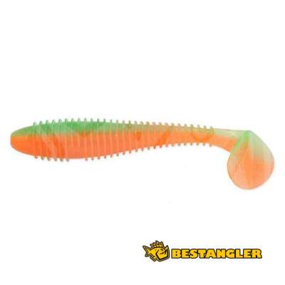 Keitech FAT Swing Impact 4.8" UV Lime / Orange - CT#27