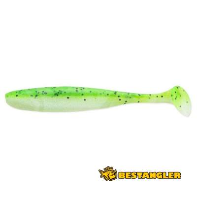 Keitech Easy Shiner 4" Chartreuse Pepper Shad