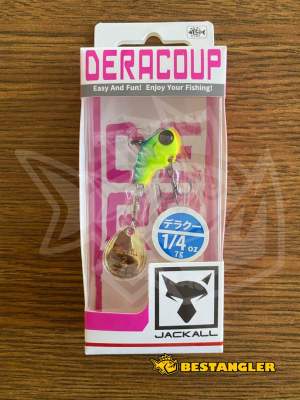 Jackall Deracoup 24 mm 1/4 oz 7 g Blue Back Chartreuse