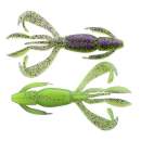 Keitech Crazy Flapper 2.8" Purple Chartreuse - BA#03