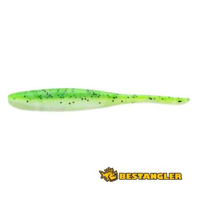 Keitech Shad Impact 4" Chartreuse Pepper Shad - CT#30