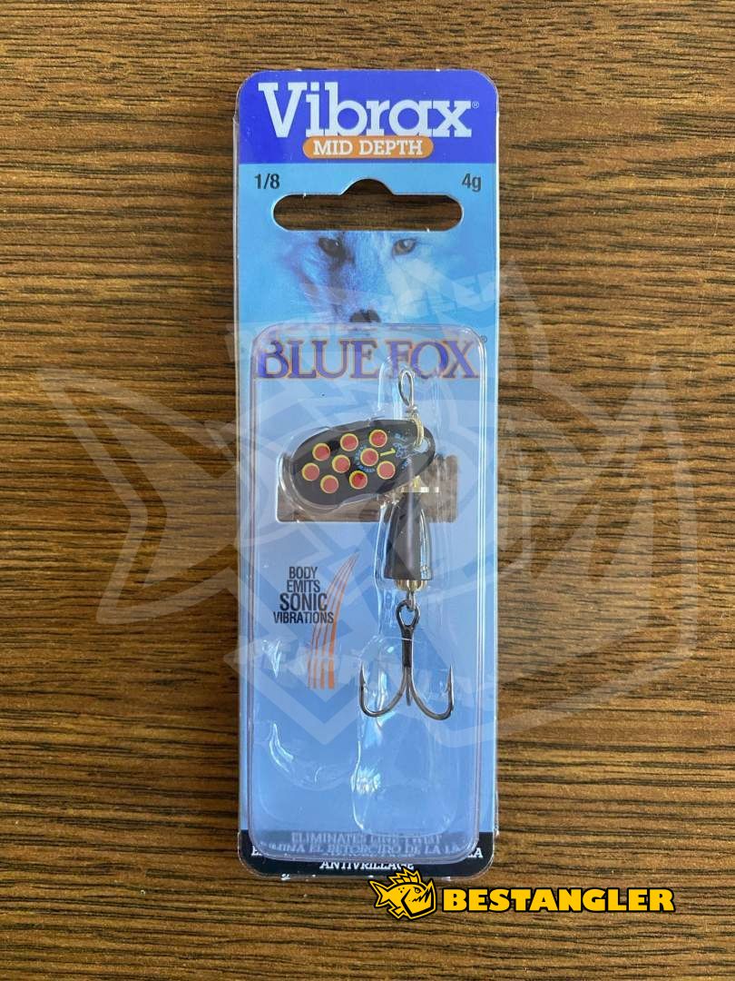 Spinner Blue Fox Vibrax Hot Pepper #1 BYR