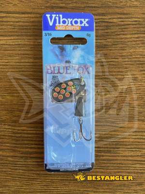 Spinner Blue Fox Vibrax Hot Pepper #2 BYR - BFS2 BYR