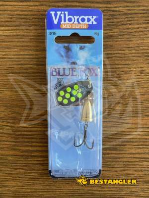 Spinner Blue Fox Vibrax Hot Pepper #2 BYY - BFS2 BYY