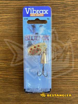 Spinner Blue Fox Vibrax Hot Pepper #2 GYR - BFS2 GYR