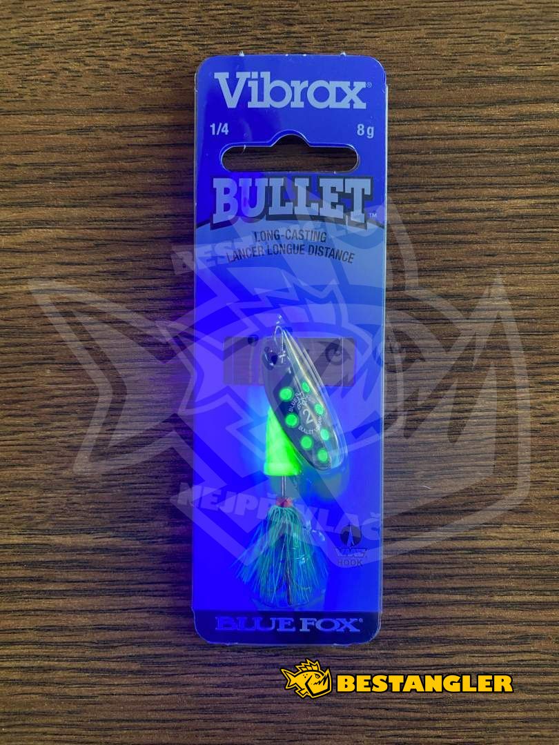 Spinner Blue Fox Vibrax Bullet Fly #2 BCH