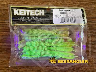 Keitech Hog Impact 3.5" Golden Goby - BA#06 - UV