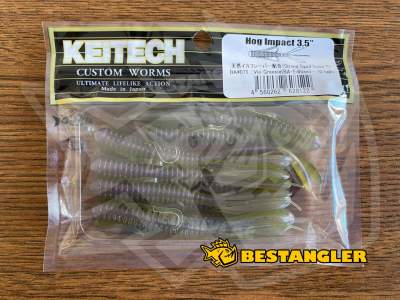 Keitech Hog Impact 3.5" Vio Greenie - BA#07