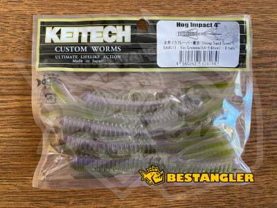 Keitech Hog Impact 4" Vio Greenie - BA#07