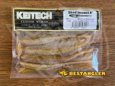 Keitech Shad Impact 4" Golden Goby - BA#06