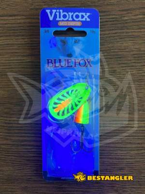 Spinner Blue Fox Vibrax Fluorescent #4 FT - BFF4 FT - UV