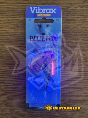 Spinner Blue Fox Vibrax Fluorescent #4 RT - BFF4 RT - UV
