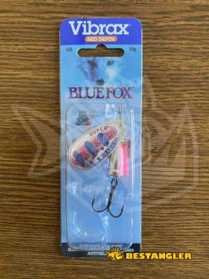 Spinner Blue Fox Vibrax Fluorescent #4 RT - BFF4 RT