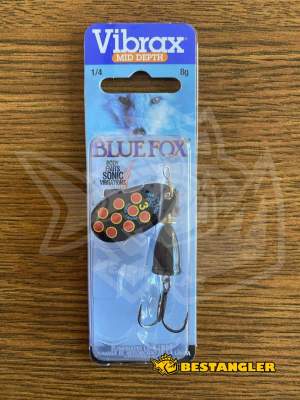 Spinner Blue Fox Vibrax Hot Pepper #3 BYR - BFS3 BYR
