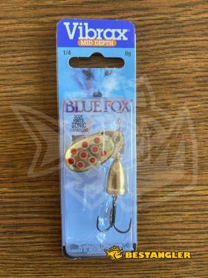 Spinner Blue Fox Vibrax Hot Pepper #3 GYR - BFS3 GYR