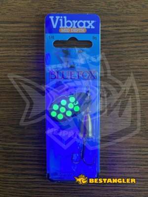 Spinner Blue Fox Vibrax Hot Pepper #3 BYY - BFS3 BYY - UV