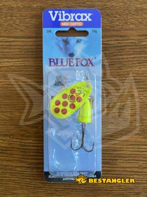 Spinner Blue Fox Vibrax Hot Pepper #4 CLN - BFS4 CLN