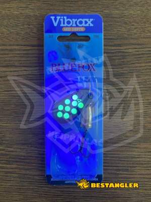 Spinner Blue Fox Vibrax Hot Pepper #4 BYY - BFS4 BYY - UV