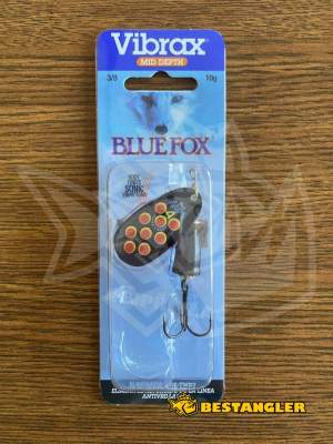 Spinner Blue Fox Vibrax Hot Pepper #4 BYR - BFS4 BYR