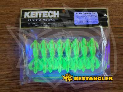 Keitech Crazy Flapper 2.8" Golden Goby - BA#06 - UV