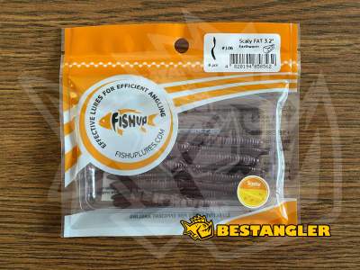 FishUp Scaly FAT 3.2" #106 Earthworm