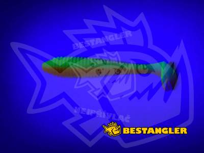 Keitech FAT Swing Impact 2.8" UV Lime / Orange - CT#27 - UV