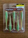Keitech FAT Swing Impact 4.8" UV Lime / Orange - CT#27