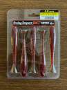 Keitech FAT Swing Impact 4.8" Chartreuse Silver Red - CT#25